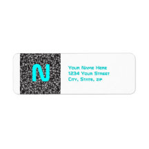 Ditsy1 Return Address Labels