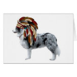 Ditzy Dogs~Original Notecard~Border Collie