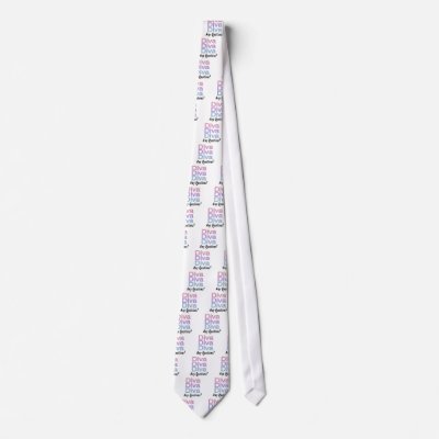 Diva Any Questions Necktie by CelebrationZazzle