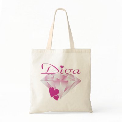 Diva Tote Bag by clotheshound