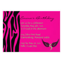 Diva Birthday Invitation