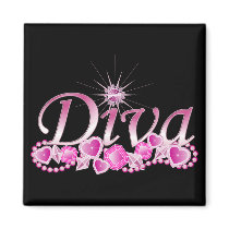 Diva Bling Magnets