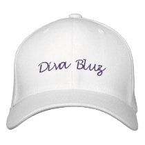 ~Diva Bluz~ Cap Embroidered Baseball Caps