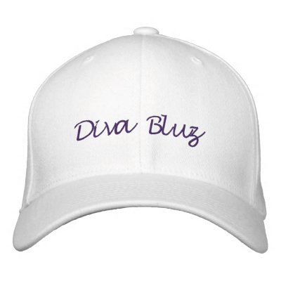 ~Diva Bluz~ Cap Embroidered Baseball Caps by DivaBluez