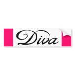 diva bumper stickers