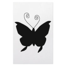 Diva Butterfly In Black