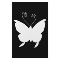 Diva Butterfly In White