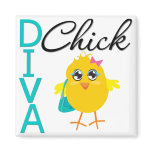 Diva Chick Magnets