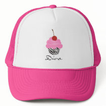 Diva Cupcake Hats