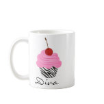Diva Cupcake Mugs