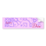 Diva Designer Name I Bumper Sticker
