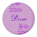Diva Designer Name II Magnet