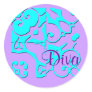Diva Designer Name II Sticker