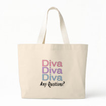 Diva Diva Diva Tote Bag