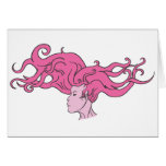 Diva Divine Pink Greeting Cards