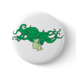 Diva Divine Wild Irish Green Pinback Buttons