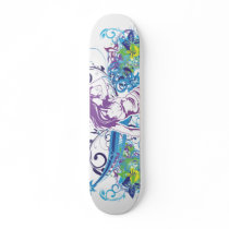 Diva DJ Music Bliss Cool Colours Skate Board Decks