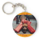 DIVA DOG Chillin' Keychain