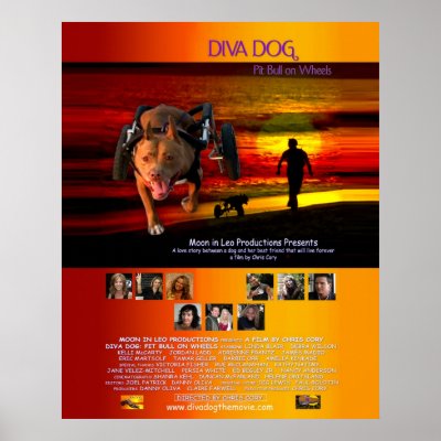 DIVA DOG Poster Basic 23"x28.75" by chriscory28