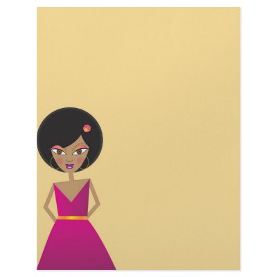 Diva Dolce Stationary Customized Letterhead by jaishi