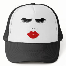 Diva Fashion Face With Lashes & Full Lips