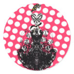 Diva Fashion Sticker - White Dots