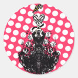 Diva Fashion Sticker - White Dots