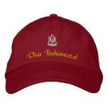 Diva Fashionista embroidered hats
