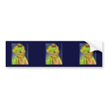 Diva Fashionista In Spring Bumper Sticker