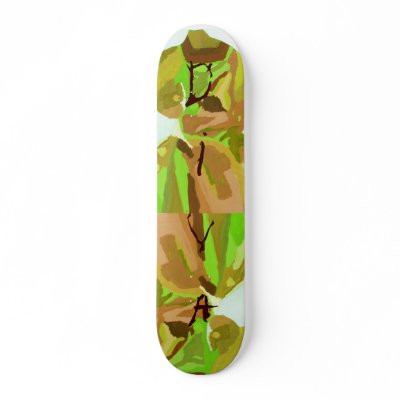 Diva Fashionista In Spring Custom Skate Board by Yve_13