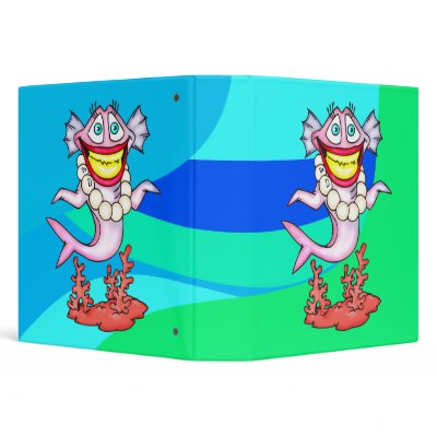 Diva Fish 3 Ring Binders by sagart1952