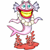 Diva Fish Acrylic Cut Out