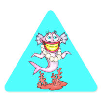 Diva Fish Stickers