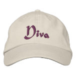 Diva Funny Embroidered Hat embroidered hats