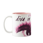 diva in a carry on mug