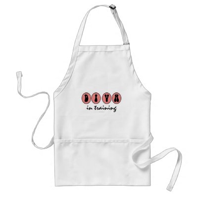 Diva In Training Apron by MishMoshTees
