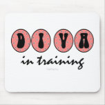 Diva In Training mousepads