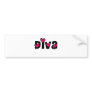 Diva Item Bumper Stickers