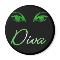 Diva! Refrigerator Magnets