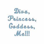 Diva, Princess, Goddess, Me!!! Polo Shirt