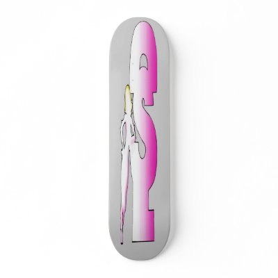 Diva Skater Skate Deck by Sharon527