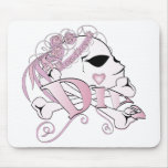 Diva Skull Mouse Pads