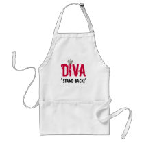 DIVA  - "Stand Back!"  Apron