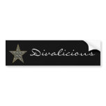 Divalicious Collection Sticker Bumper Sticker