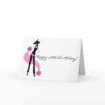 Diva's 40th Birthday Card for Women