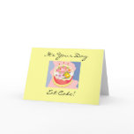 Diva's 45th Birthday Cake Greeting Card