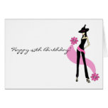 Diva's 45th Birthday Card for Women