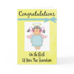 Diva's Congratulations-New Grandson Greeting Card