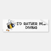 dive instructor bumper stickers