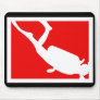 Dive Symbol Mouse Mat